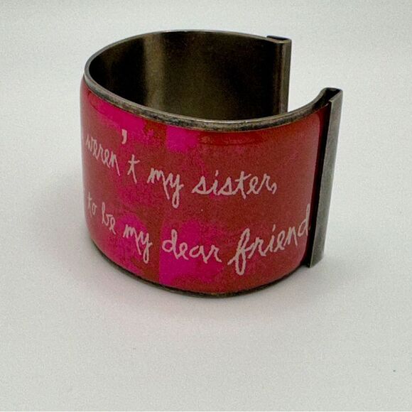 Rustic Cuff Sister Bracelet - Picture 7 of 10
